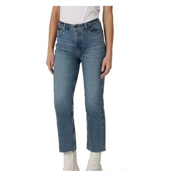 NWT Wrangler High Rise True Straight Crop Jeans Western Boho Women's 14 - Picture 3 of 10